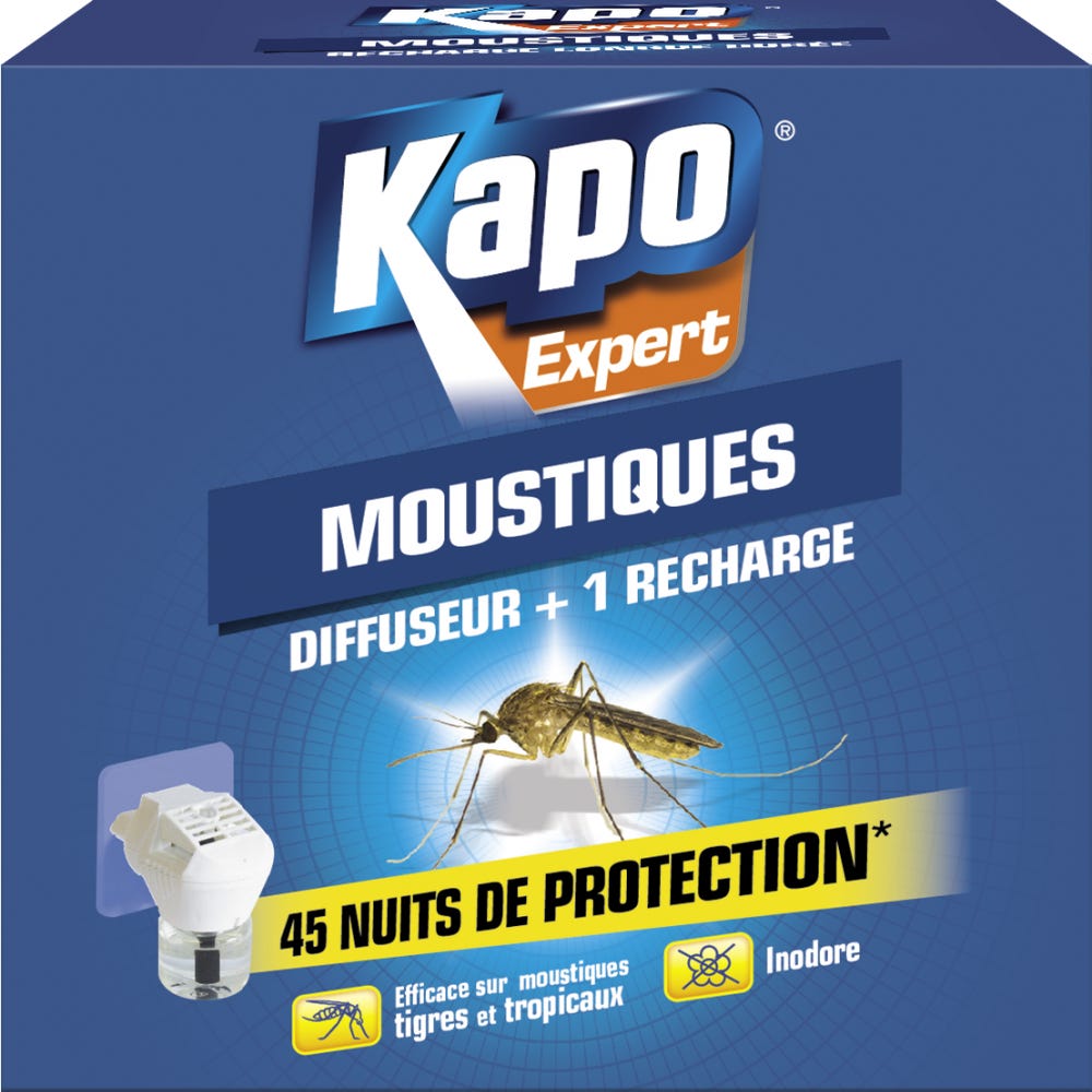 Diffuseur électrique liquide anti-moustiques KAPO Expert