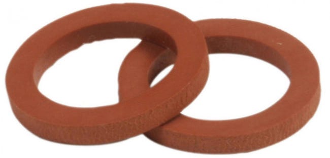 Set Guarnizioni Pompa A Manico Tipo 75 - In Pelle E Silicone | Per Pompe Da Giardino E Fontane - Foto 9