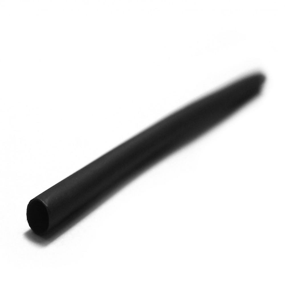 Guaina termorestringente nera, L.1 m, Diam.2.4 mm, ZENITECH