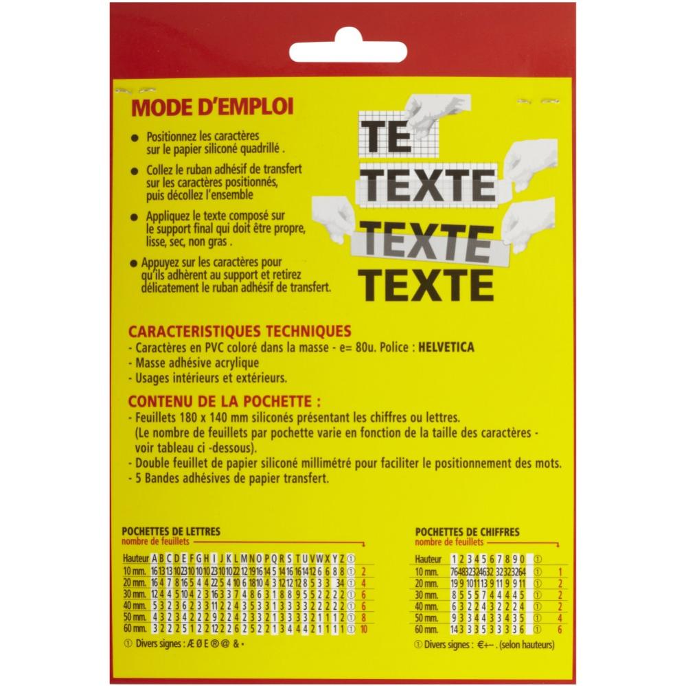 Figura Autoadhesiva Sobre Tablero De Plástico