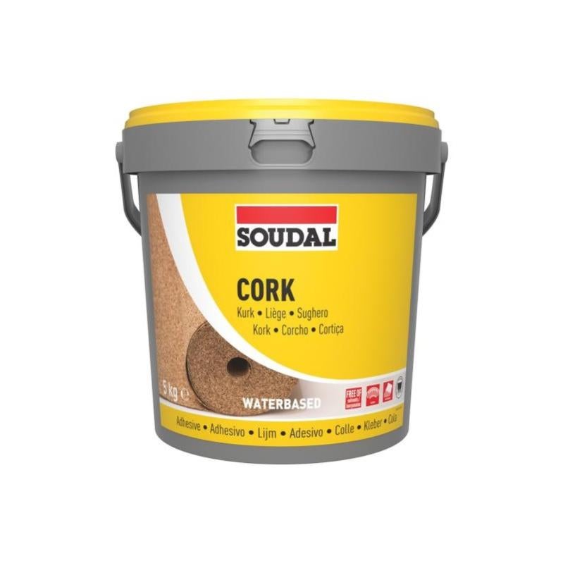 22A Colle pour liège Colle décoration Soudal 5 kg Leroy Merlin