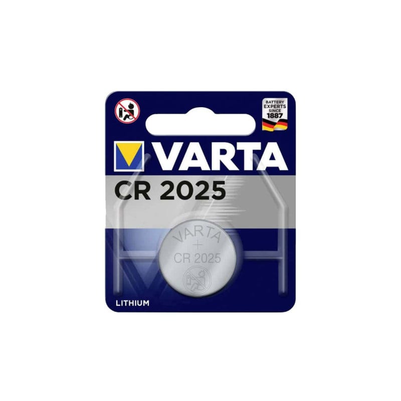 Pilas 2025 de botón de litio 3V, pila CR2025 blister 2 unidades · DURACELL  · Supermercado El Corte Inglés El Corte Inglés