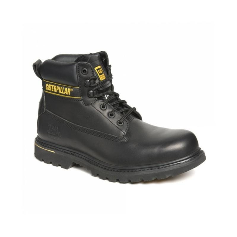 Chaussures de s curit hautes HOLTON noir CATERPILLAR S3 HRO SRC