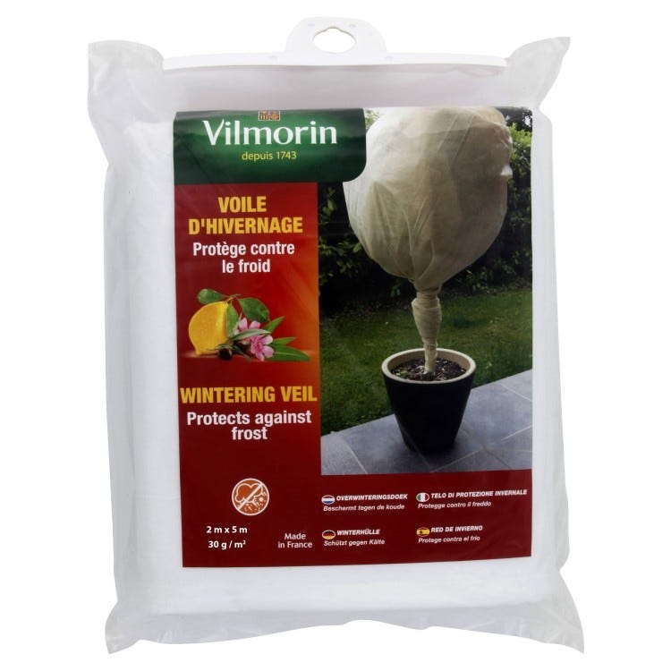 Manta Vilmorin protectora del frío para plantas - 2m x 5m