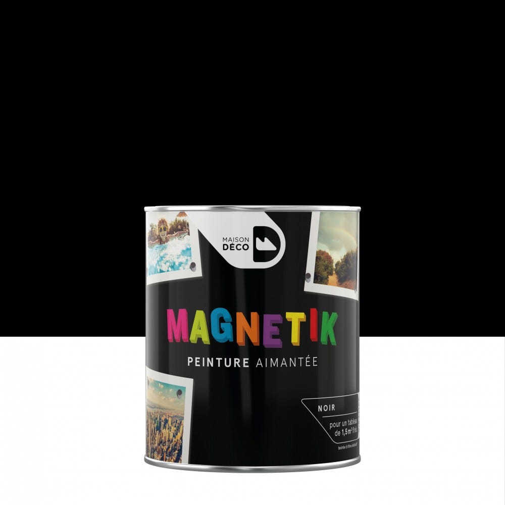 Maison Exclusive - Tableau noir magnétique mural Noir 100x40 cm
