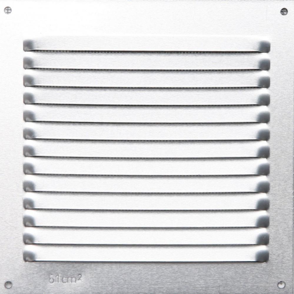 Griglia Di Aerazione In Alluminio 100 Mm - Nuova, Generica, Per Giunti E Ventilazione