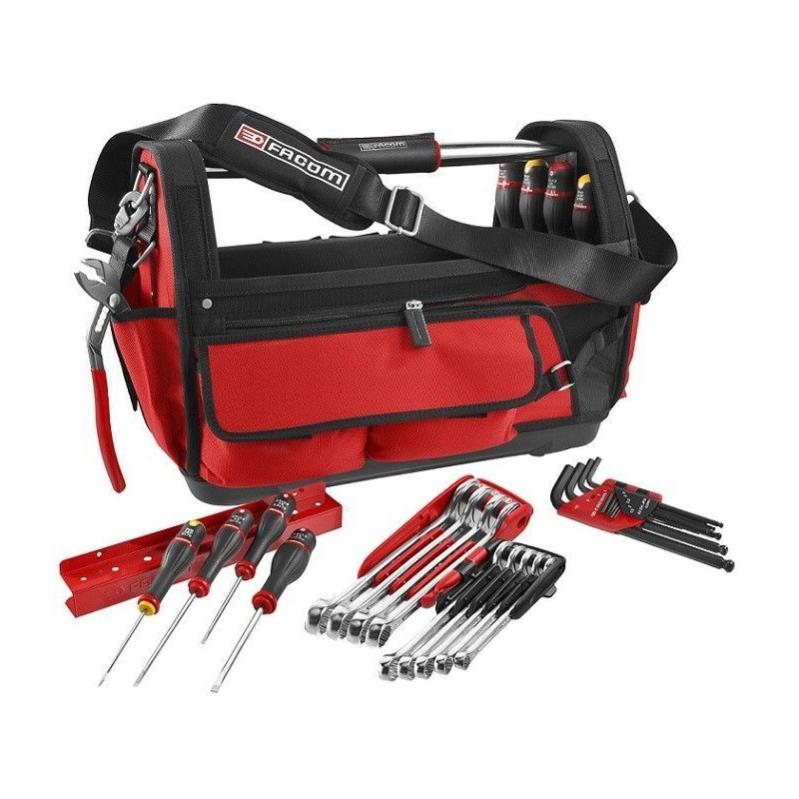 Aggiornamento Da 16 Pollici  Borsa Per Attrezzi Multifunzione Tracolla Regolabile Con Collo Largo~p125591586