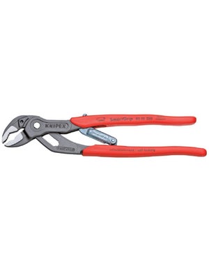 Pince multiprise à crémaillère, chromée + gaine bi-matière, longueur 250mm  KNIPEX