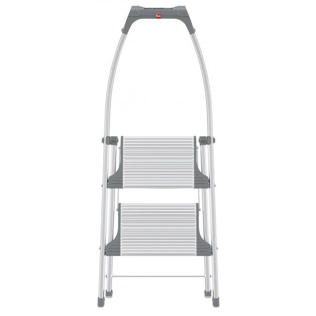 HAILO Escalera Plegable Aluminio Capacidad de 330 lb. Escalones: 2