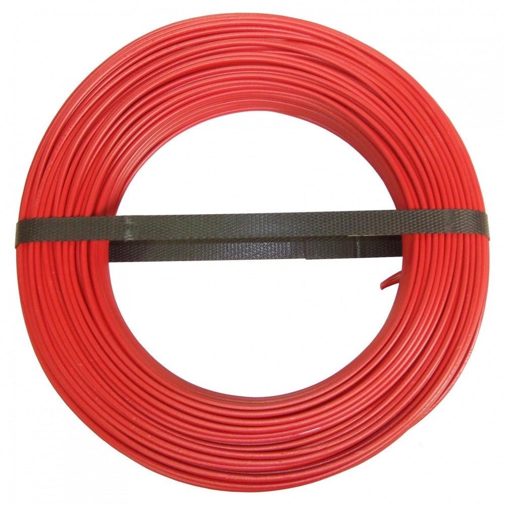 Cavo elettrico 2,5 mm² h07vu, in bobine da 100M rosso