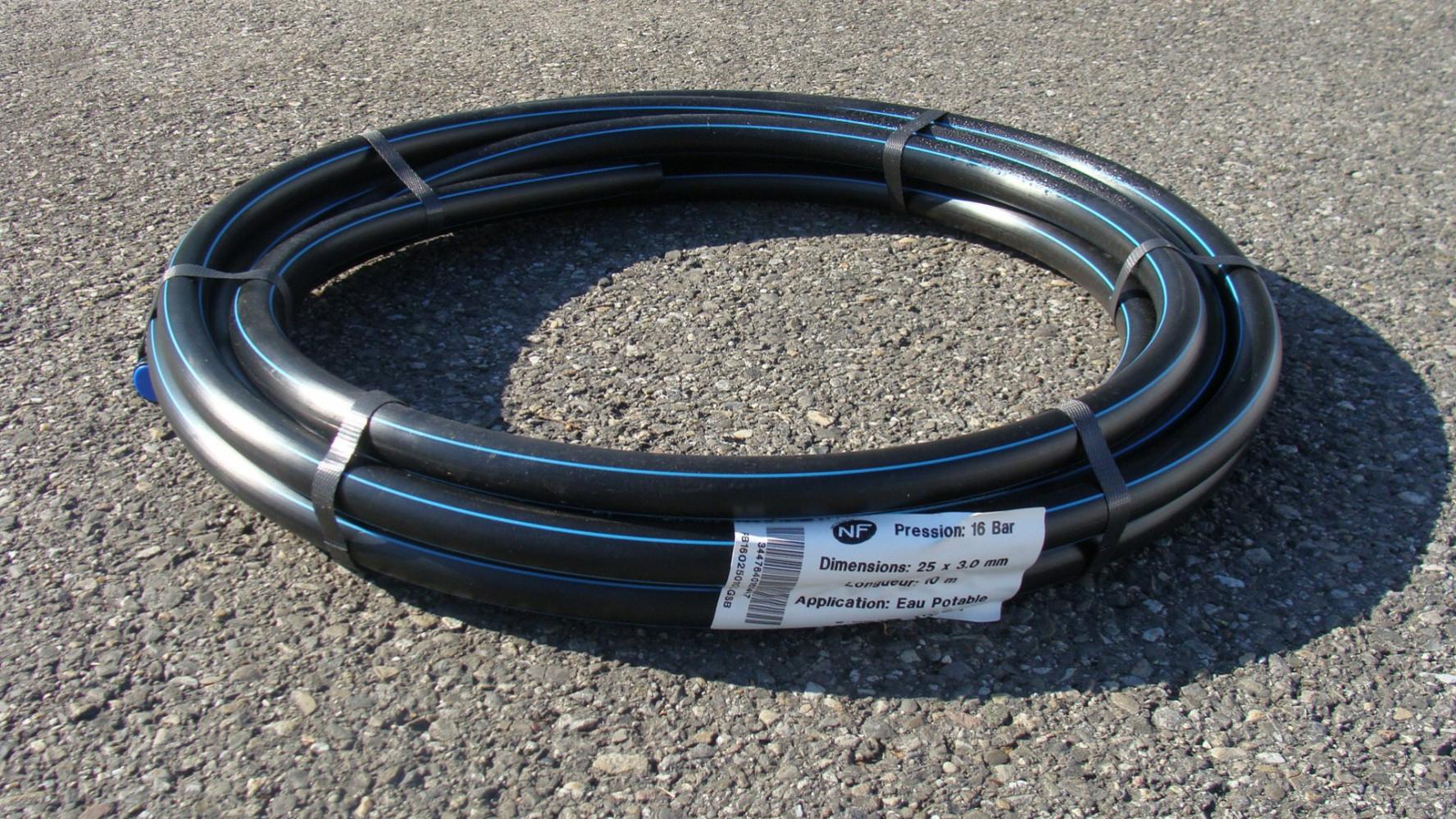 Tubo gas in polietilene PE80 - Idrotherm 2000