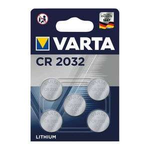 Piles boutons CR2032 Lithium 3V Varta