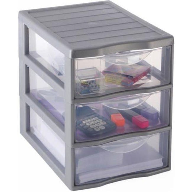 Tradineur Cassettiera Rattan Plastica 2 Cassetti Torre Multiuso - Foto 11