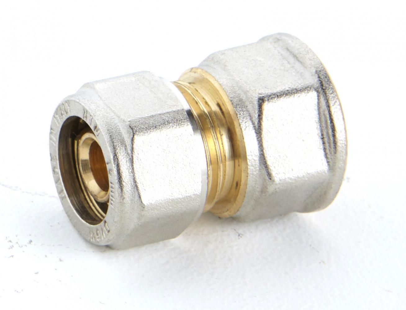 Manicotto A Stringere Per Tubo In Rame MF 1/2''-16mm - D'Alessandris