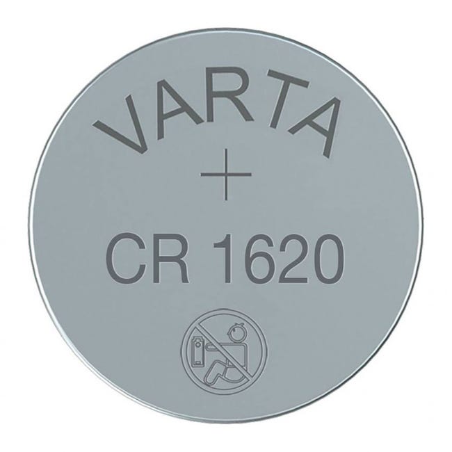Pila Litio de botón CR1620 3V Varta