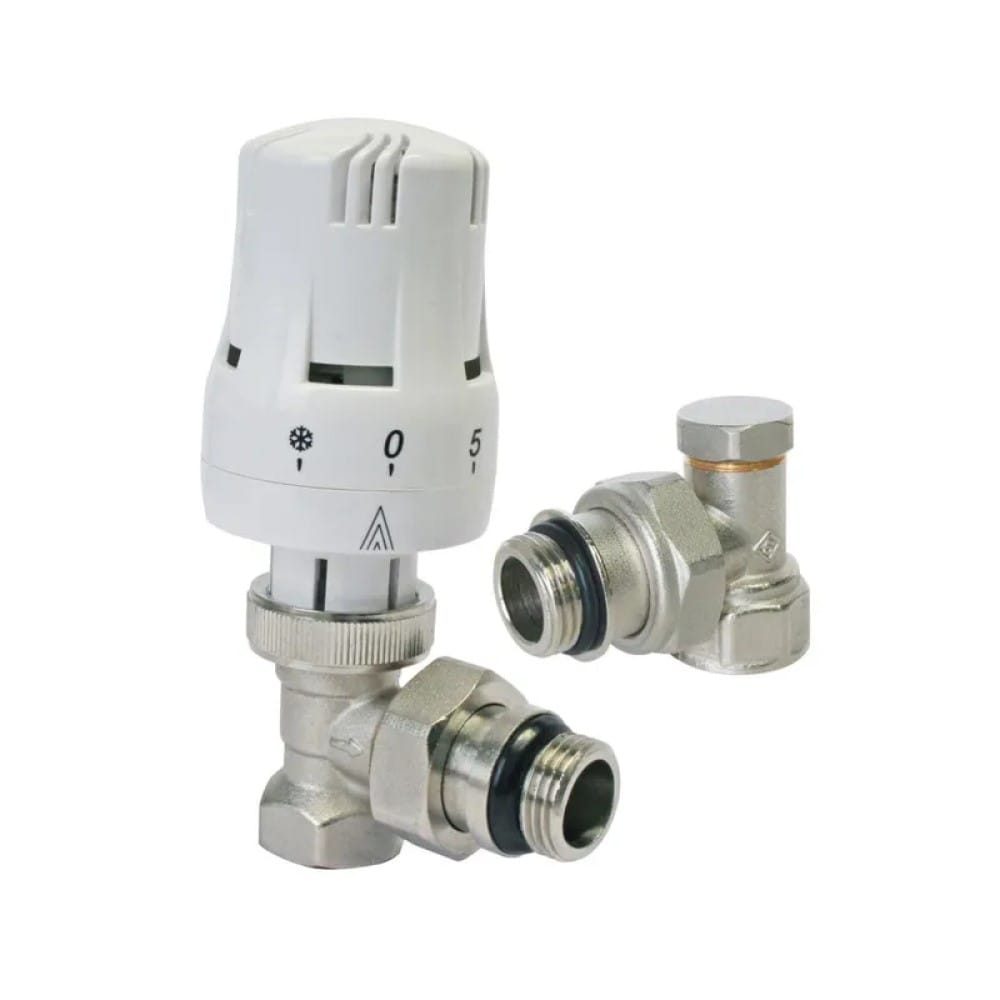 Termostato met lico rectangular y receptor para radiador de