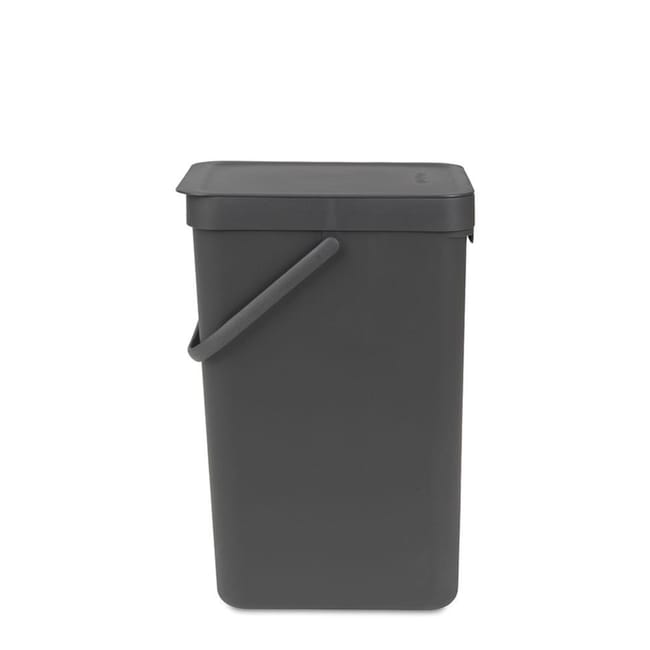 Poubelle De Tri Selectif 16 Litres Grise Leroy Merlin Poubelle De Tri Selectif 16 Litres Grise Leroy Merlin