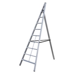 Scala Agricoltura Gierre in Alluminio 10 Gradini H 2,87 m Larghezza inf.  41,8 cm