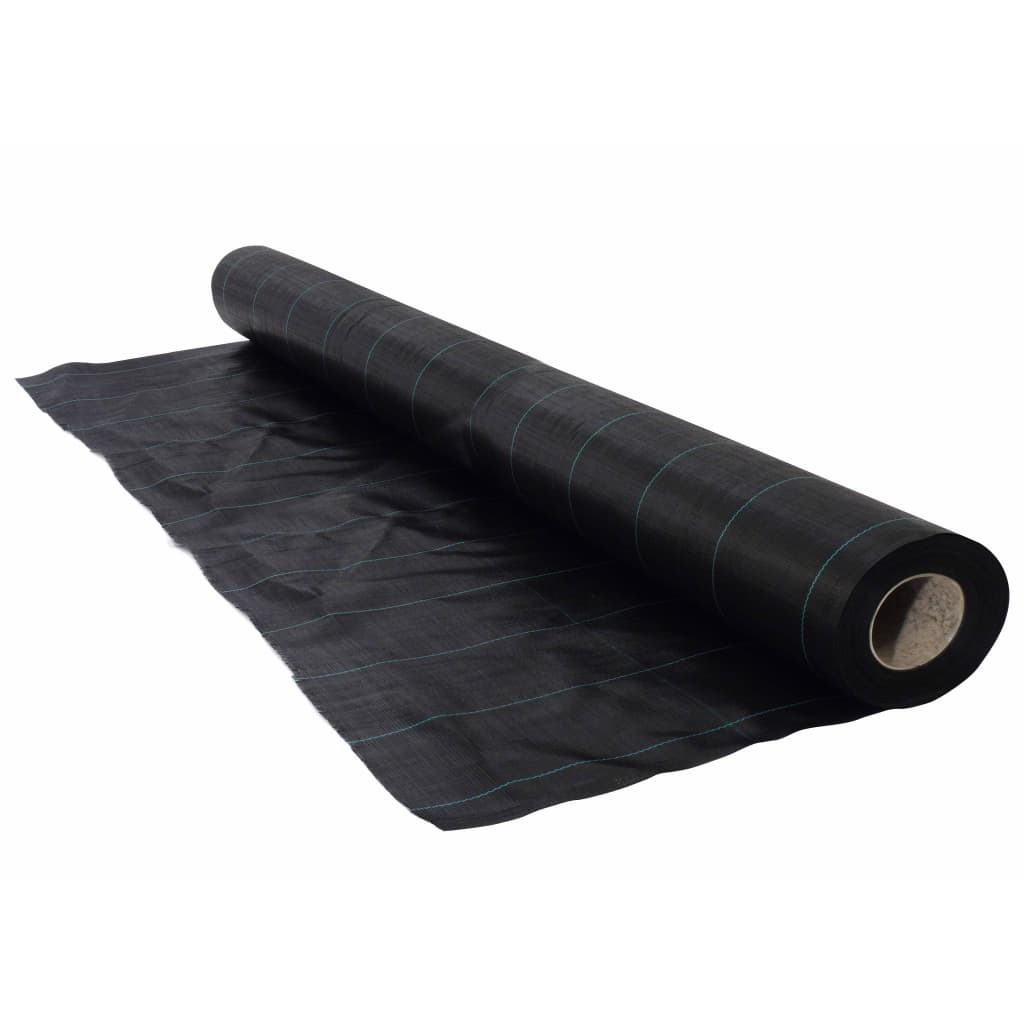 Feutre géotextile noir 2 x 100 m Non tissé - 120 g/m² - Nature