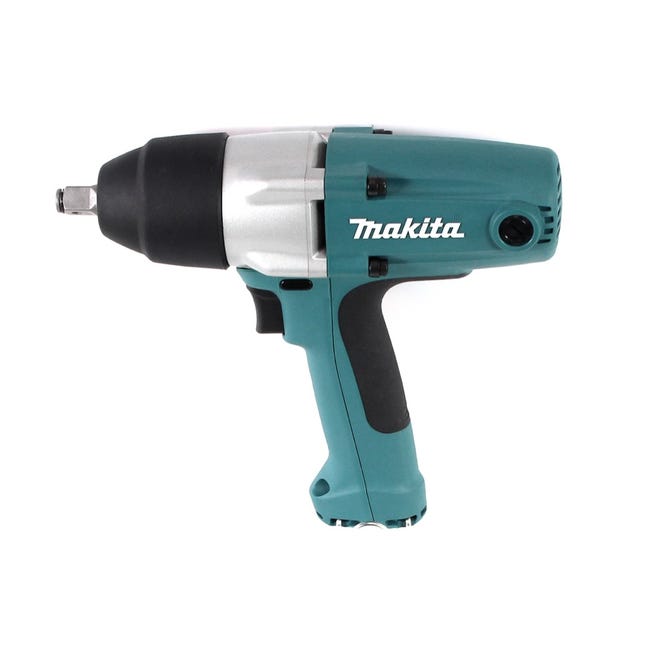 Makita TW 0200 J 380 W Boulonneuse à chocs 1/2 200 Nm + Coffret MakPac +  Douille à chocs 1/2 24 mm - sans Chargeur, sans Batterie