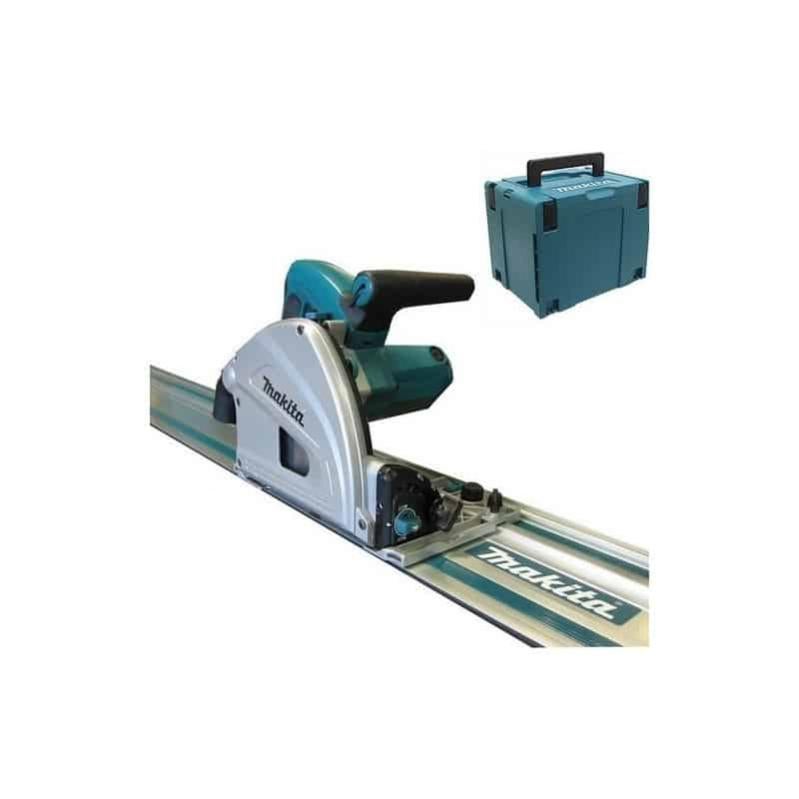 MAKITA Scie circulaire plongeante 1300 W + rail SP6000J Leroy