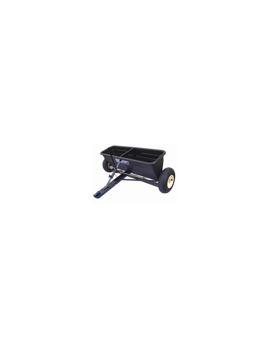 Épandeur Rotatif Tracté GREENSTAR – 36 Kg Max – Largeur 2,5-3,5 M – Débit Réglable – Pneus 10"
