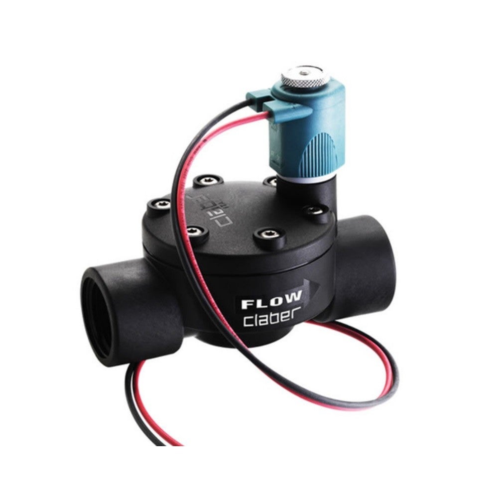 Electroválvula de hilo para riego 9 v con conexión 1" hembra
