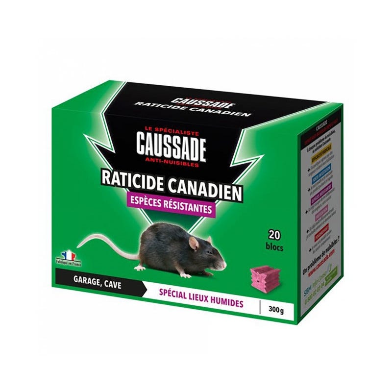 Anti nuisibles spécial rats et souris, CAUSSADE, 300 g