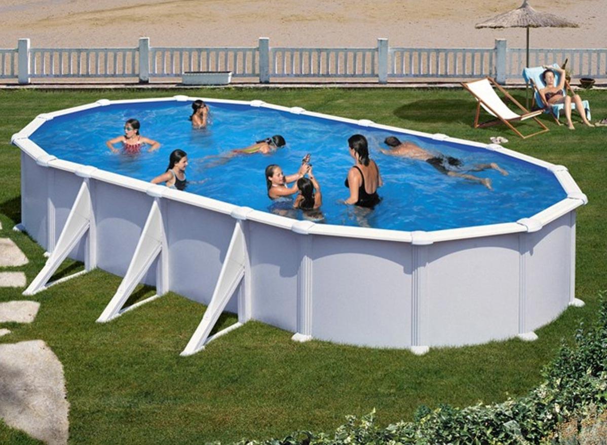 Piscina Ovalada, Modelo Atlantis 800X470X132
