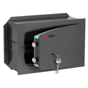 Caja fuerte de seguridad empotrada con código electrónico digital  36x19x23cm beige - Cablematic