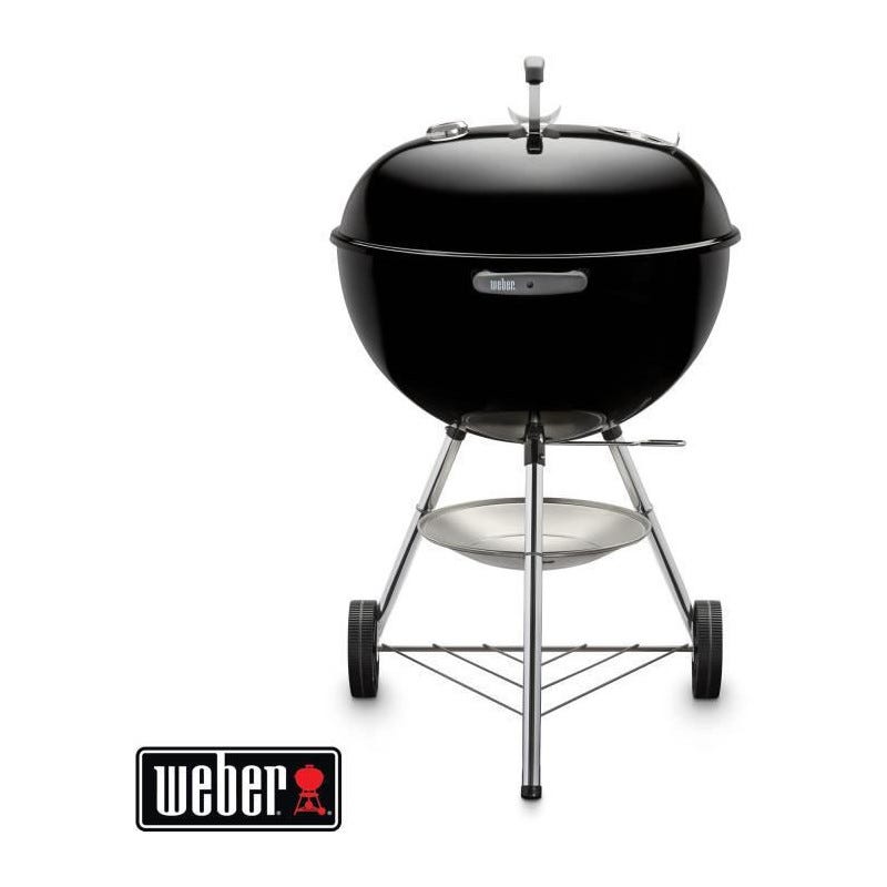 WEBER - Barbecue a carbonella - Bollitore classico - 10 coperti - 57 cm -  Nero