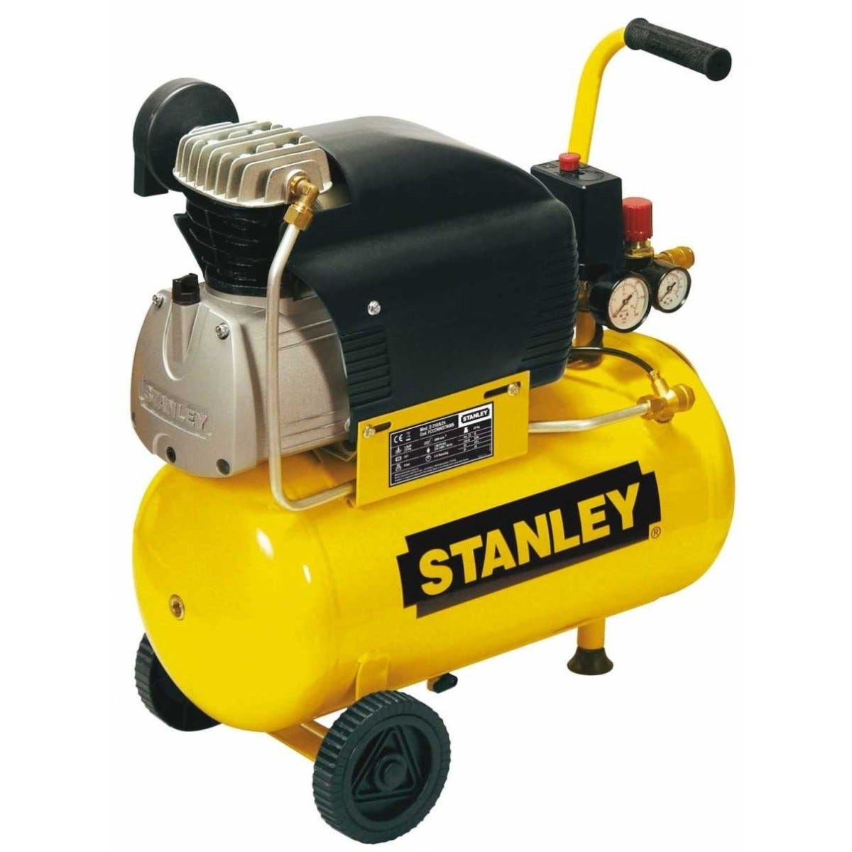 Compresseur Stanley 3 CV avec cuve verticale 90 litres