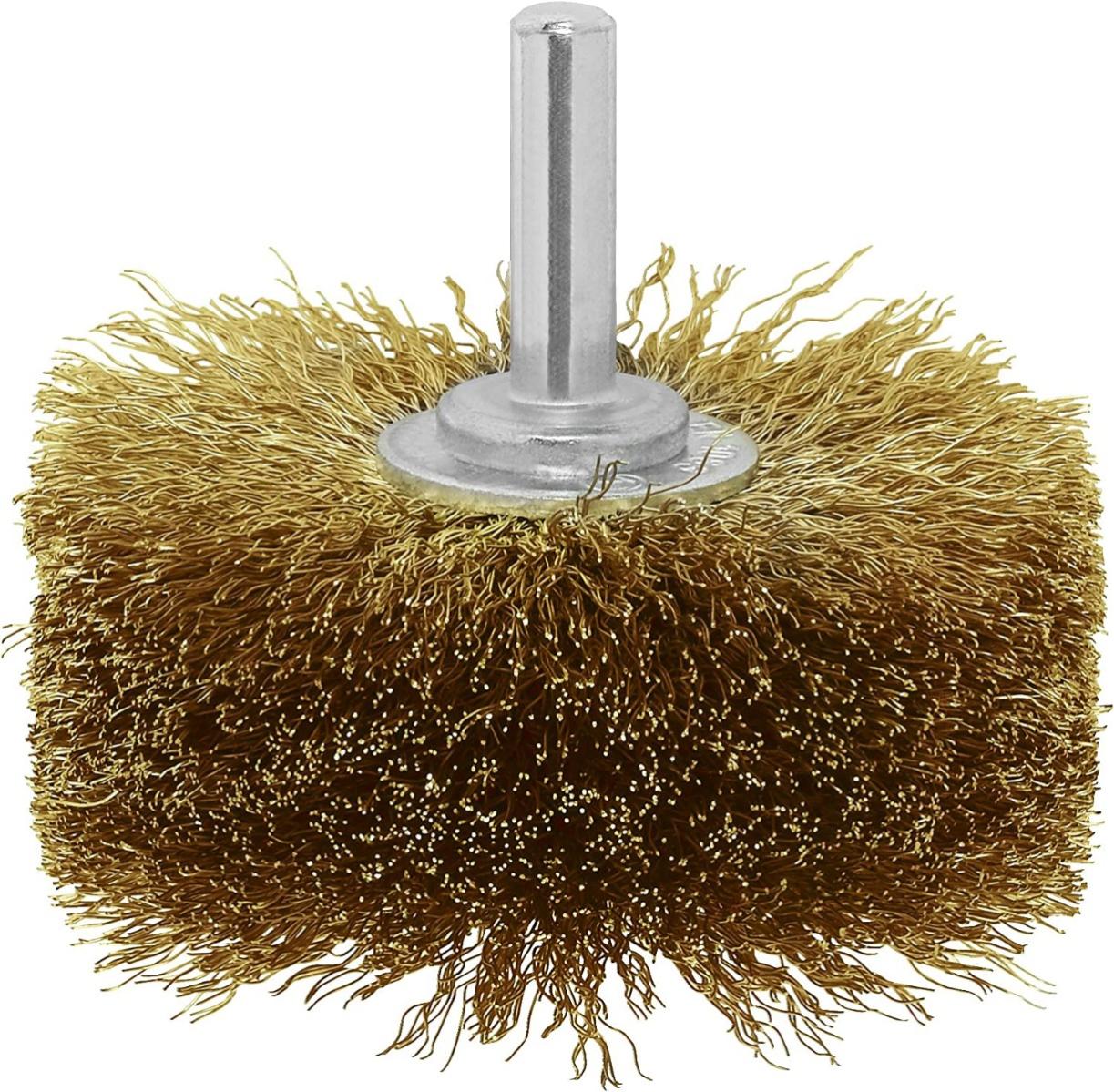 Spazzola A Filo Ondulato In Ottone Weber Per Levigatrice Columbus E 400 S E Duo Speed - 0,3 Mm