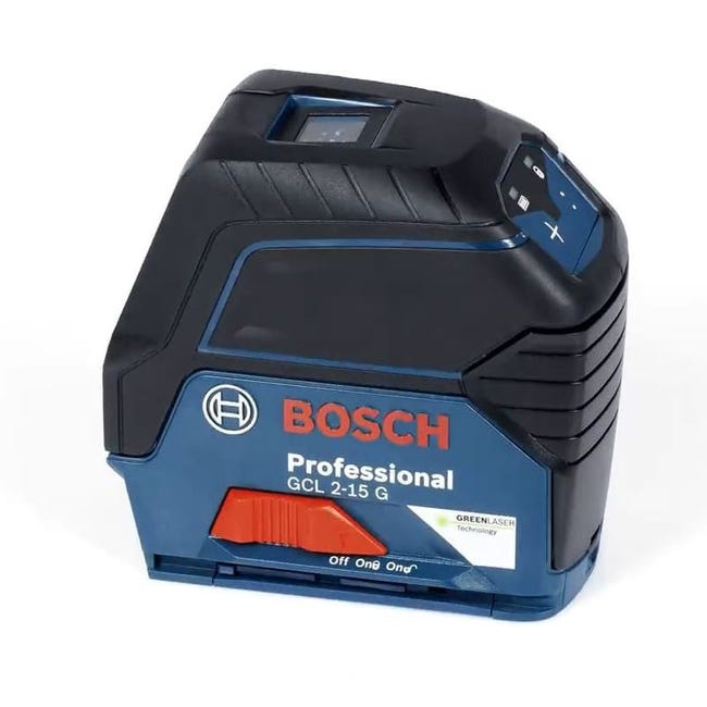 Bosch Bleu 0601063W01 Laser lignes vert GLL 2-15 G + support LB 10 +  trépied BT 150