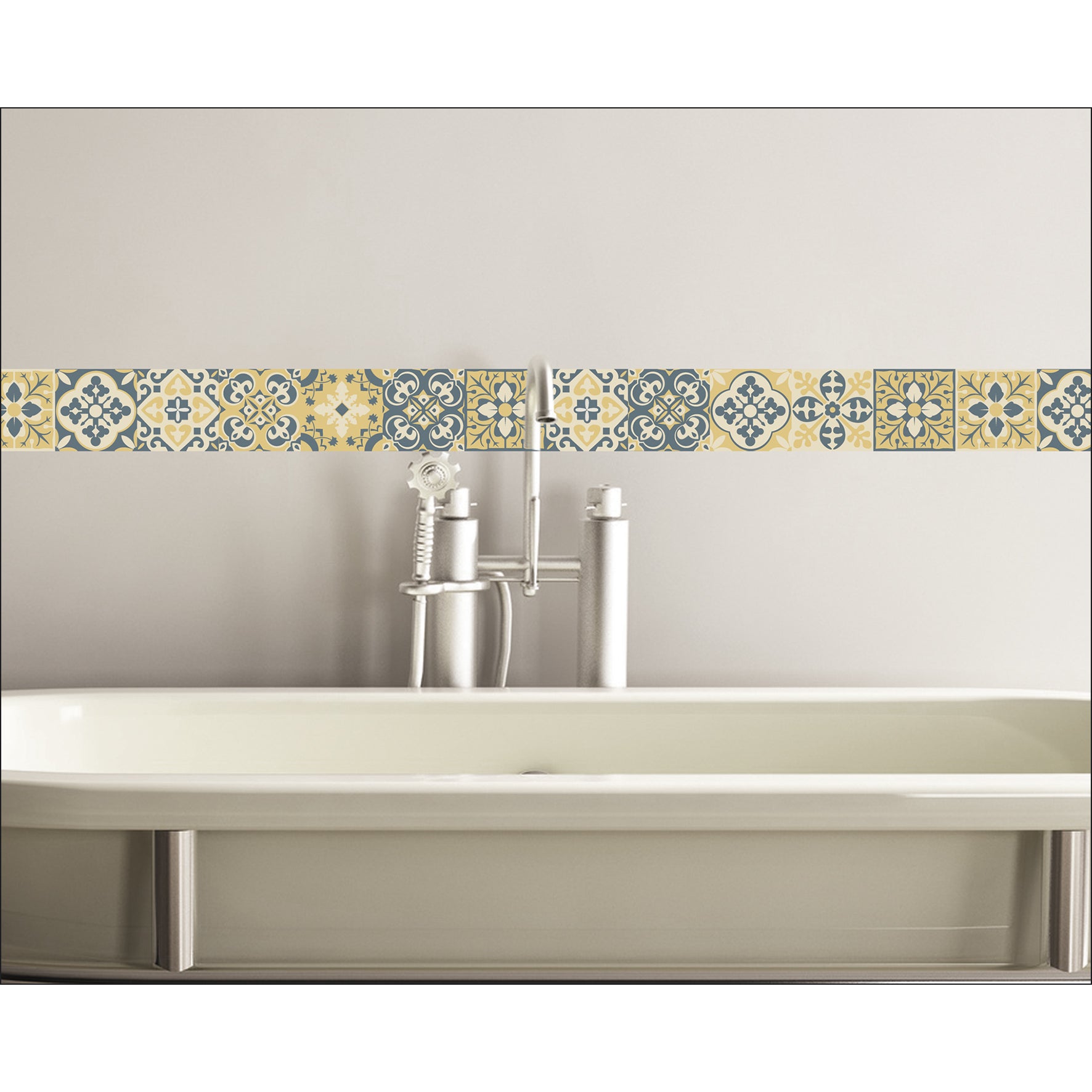 Adhesivo decorativo para pared de baño, calcomanías de baño, vinilo de  baño, calcomanía de palabras de baño, 22 x 11, color negro