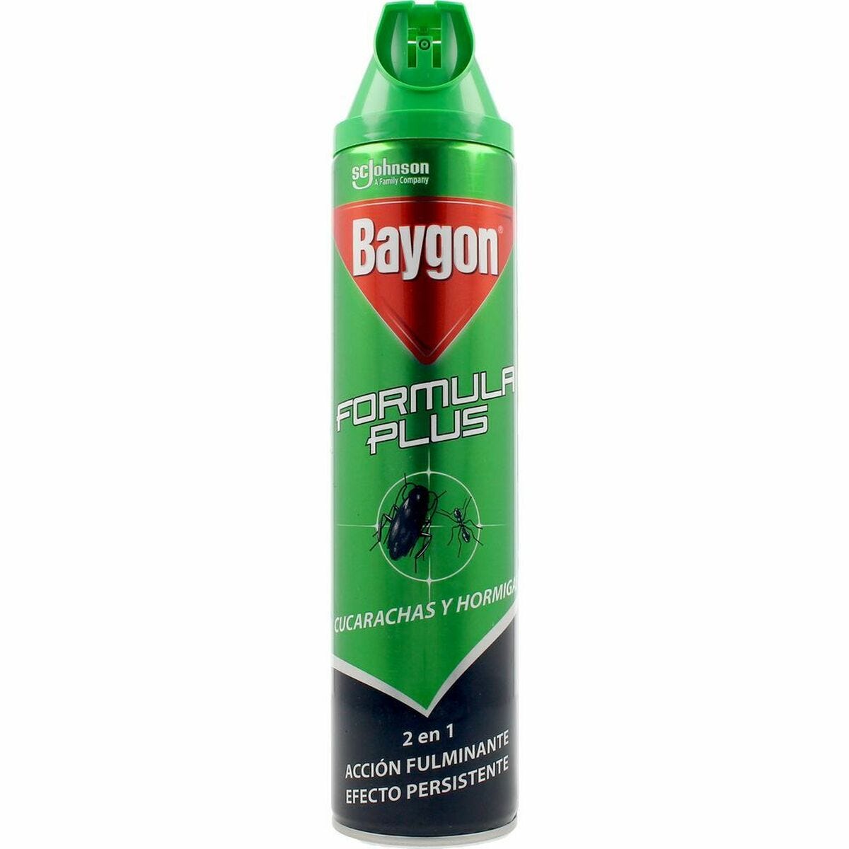 Spray insecticide anti-cafards et fourmis, Baygon (600 ml)