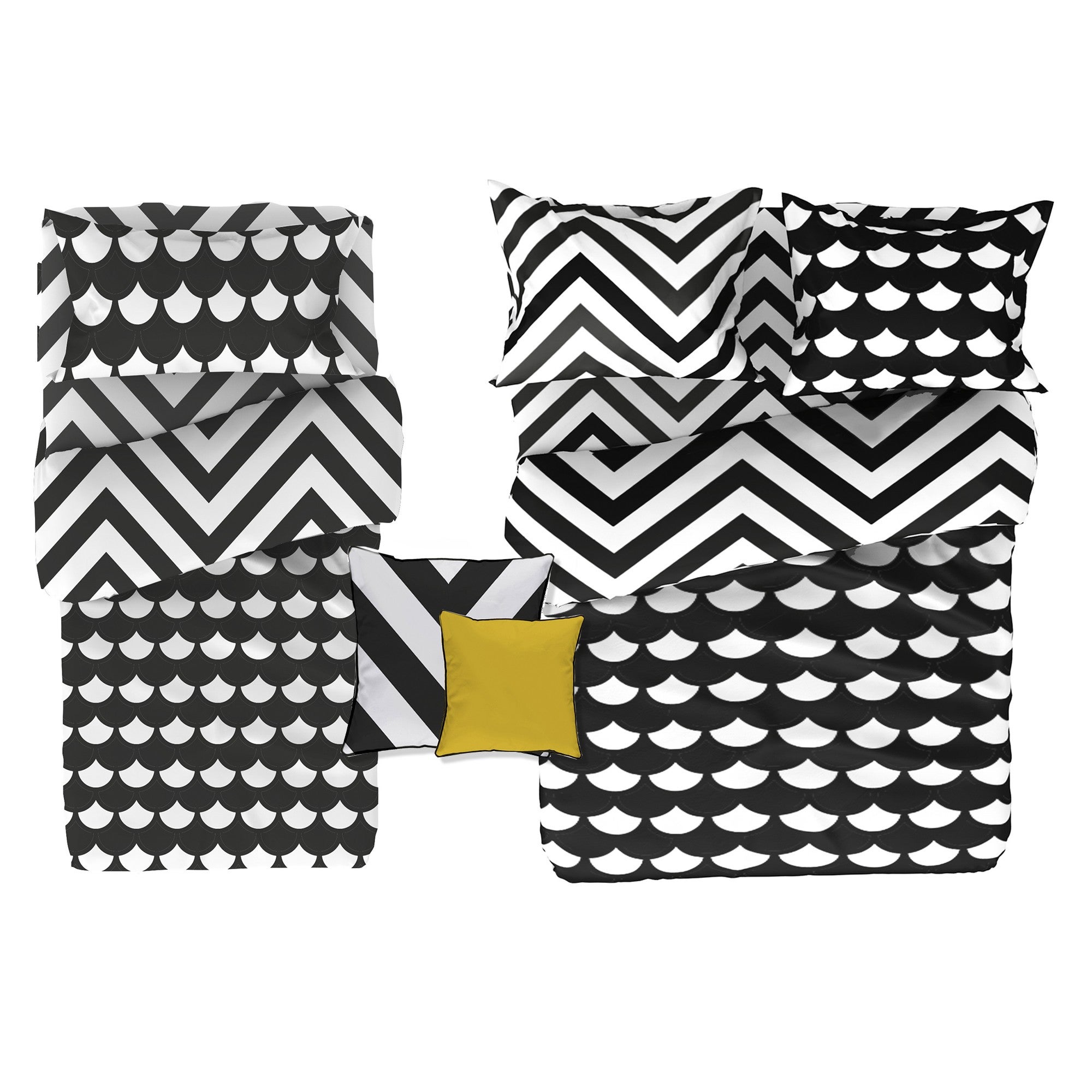 Wendy set de 2 fundas nórdicas y cojines. cama 190x90 y 190/200x150cm