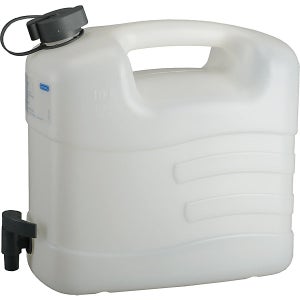 Tanica per acqua con rubinetto – PRESSOL: 35 litri, conf. da 5 pz.