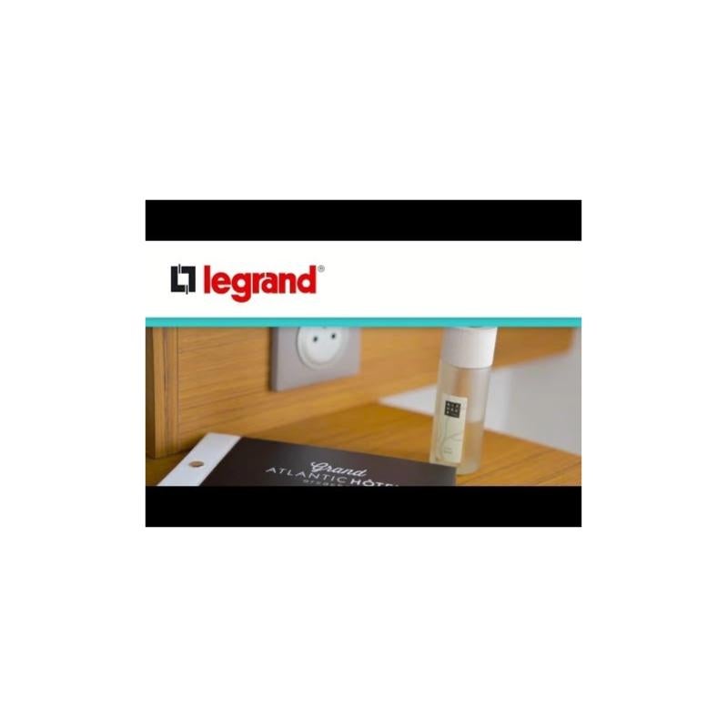 Plaque Céliane Legrand Memories 1 Poste Blanc - Enjoliveur Design Yesterday, Neuf