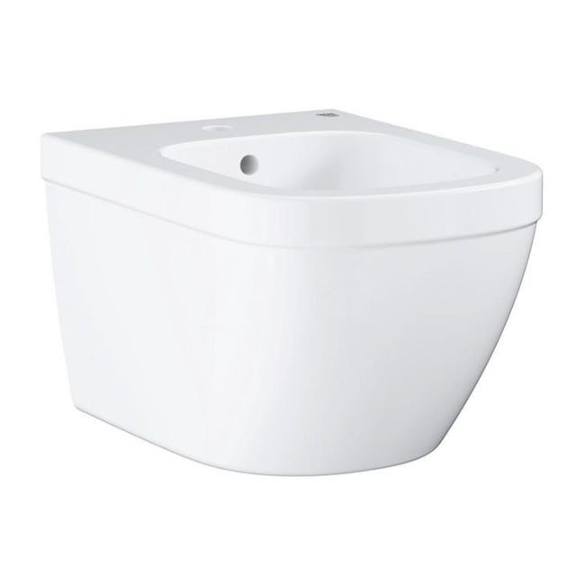 39208000 Euro Ceramic bidet sospeso, bianco 39208000 | Leroy Merlin