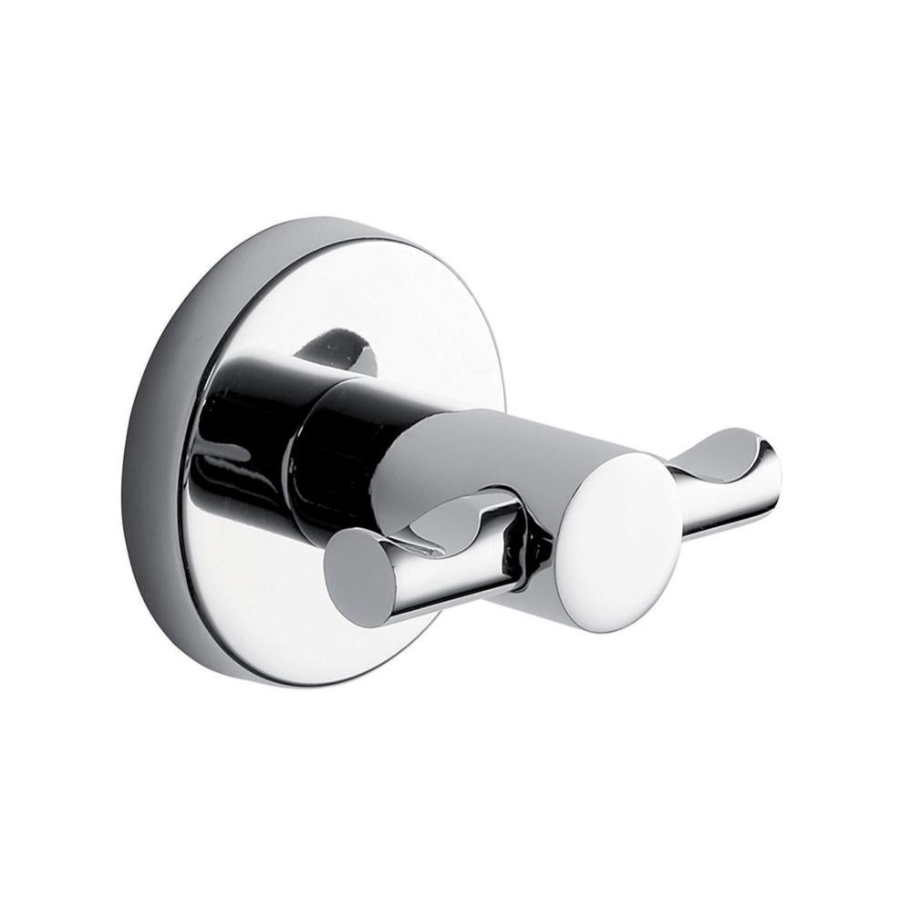 Colombo Design B96170CR Angolare doppio con gancio, finitura cromo