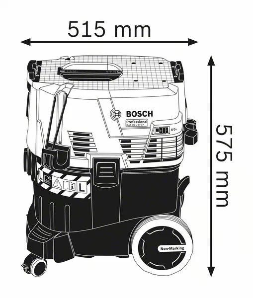 Aspirateur GAS 35 L SFC+ 1200w Bosch - Matériel de Pro