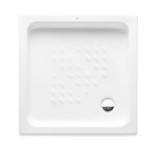 Receveur De Douche Plat En Porcelaine IX BOX SHOWER - Blanc Coton Mat - Anti-dérapant - H 3cm - Neuf Italie