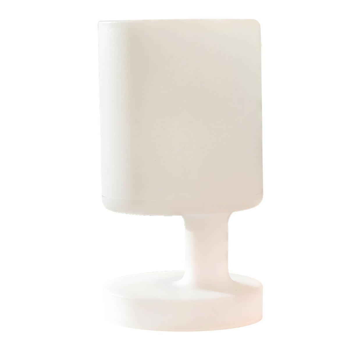 Lampe de table sans fil LED blanc chaud BEVERLY WHITE H34cm –