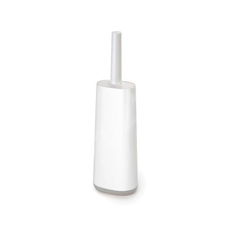 Spirella Scopino Per WC MOJI Con Supporto - Set Rosso E Bianco - Design Elegante, Setole Resistenti, Impugnatura Ergomomica