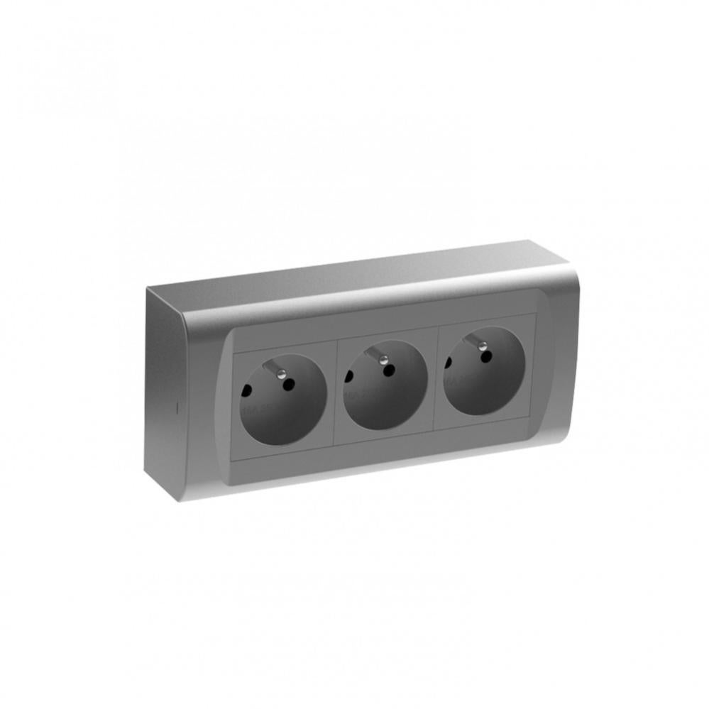 Birkmann Stampino Per Biscotti A Forma Di Cuore – 3 Pezzi, Plastica Grigia, 5x3x2cm