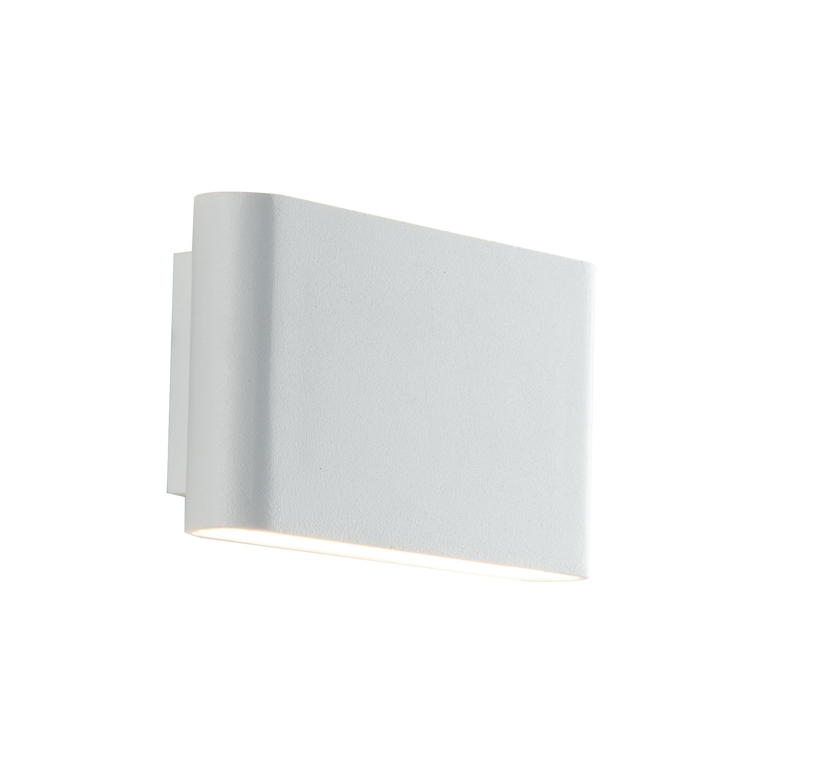 Gamma aplique de exterior led blanco en aluminio 3000 4000k (luz cálida y natural) ip54 9x17x4cm.