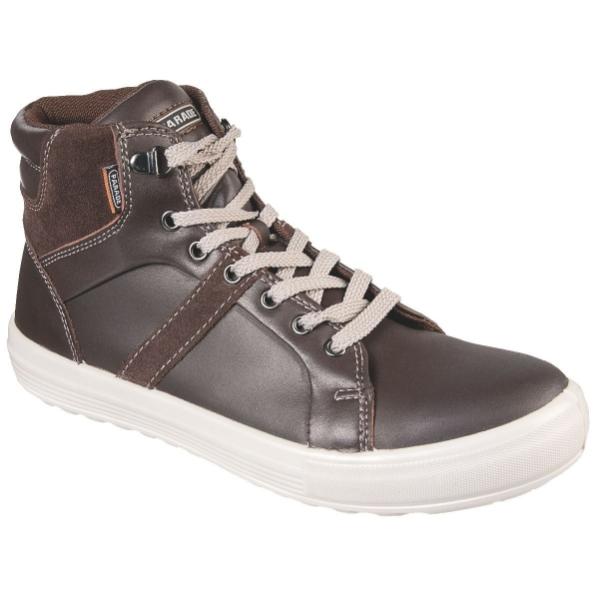 chaussure haute marron