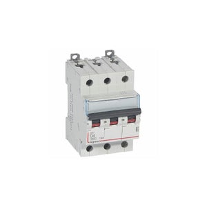 Disjoncteur Tripolaire 10A - Courbe D - 10kA - À Vis | IMO B10D3010A | Pour Installations Triphasées Sur Rail DIN