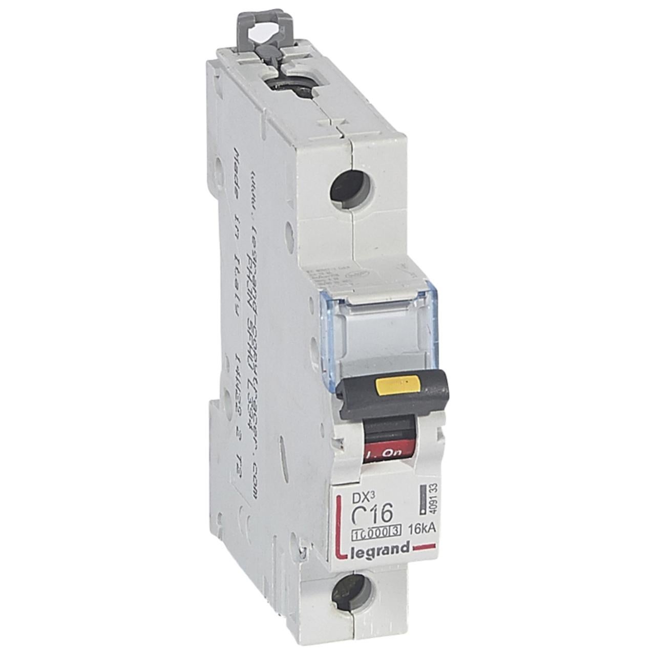 Disjoncteur Unipolaire IMO 16A – Courbe C, 10kA, Protection électrique